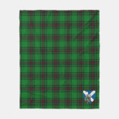 Scotts Halkerston Tartan Pset Fleece Deken (Voorkant)