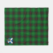 Scotts Halkerston Tartan Pset Fleece Deken (Voorkant (Horizontaal))