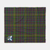 Scotts Hall Tartan Pset Fleece Deken (Voorkant (Horizontaal))
