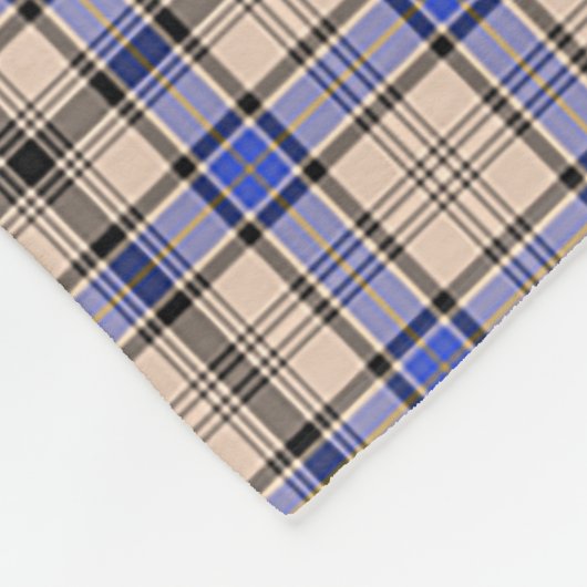 Scotts Hannay Tartan Pset Fleece Deken (Hoek)