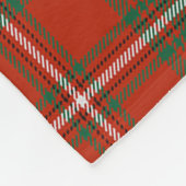 Scotts Hay Ancient Tartan Pset Fleece Deken (Hoek)