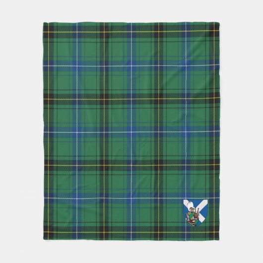 Scotts Henderson Ancient Tartan Plaid Fleece Deken (Voorkant)