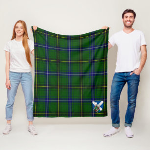 Scotts Henderson Modern Tartan Pset Fleece Deken