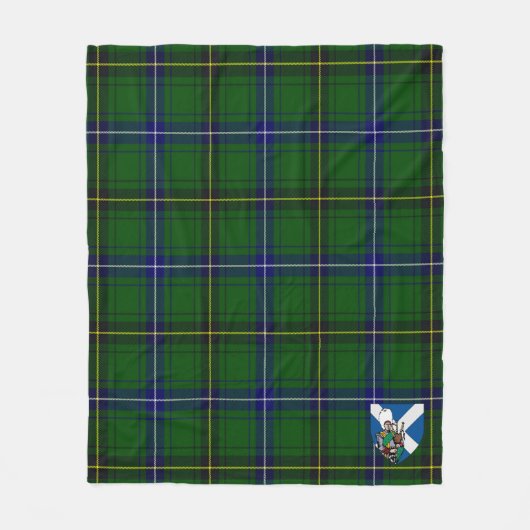 Scotts Henderson Modern Tartan Pset Fleece Deken (Voorkant)