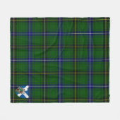 Scotts Henderson Modern Tartan Pset Fleece Deken (Voorkant (Horizontaal))