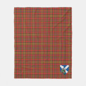 Scotts Hepburn Modern Tartan Pset Fleece Deken (Voorkant)
