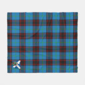 Scotts Home Ancient Tartan Pset Fleece Deken (Voorkant (Horizontaal))