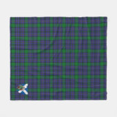 Scotts Hope Tartan Pset Fleece Deken (Voorkant (Horizontaal))