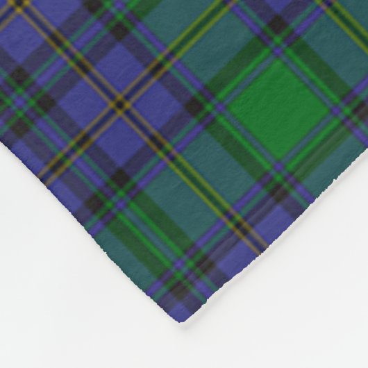 Scotts Hope Tartan Pset Fleece Deken (Hoek)