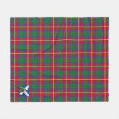 Scotts Hopkirk Tartan Pset Fleece Deken (Voorkant (Horizontaal))