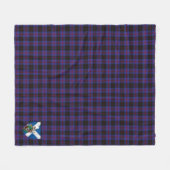 Scotts Horsburgh Tartan Fleece Deken (Voorkant (Horizontaal))