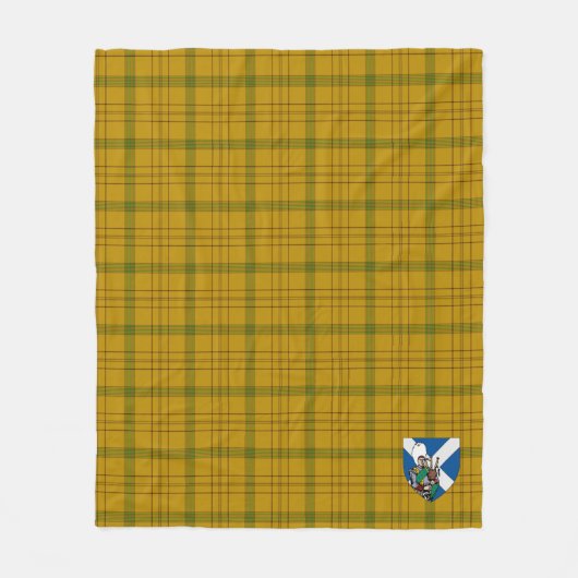 Scotts Houston Tartan Pset Fleece Deken (Voorkant)