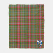 Scotts Hunter 1819 Tartan Pset Fleece Deken (Voorkant)