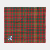 Scotts Hunter (VS) Schotse Ruit Fleece Deken (Voorkant (Horizontaal))