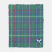 Scotts Inglis Ancient Tartan Pset Fleece Deken (Voorkant)