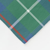 Scotts Inglis Ancient Tartan Pset Fleece Deken (Hoek)