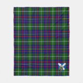 Scotts Inglis Modern Tartan Pset Fleece Deken (Voorkant)