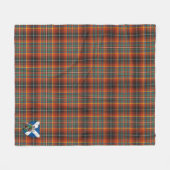 Scotts Innes Ancient Tartan Plaid Fleece Deken (Voorkant (Horizontaal))