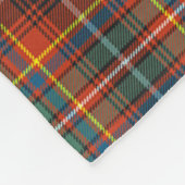 Scotts Innes Ancient Tartan Plaid Fleece Deken (Hoek)