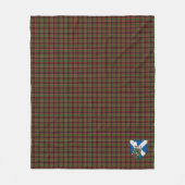 Scotts Innes of Cowie Tartan Pset Fleece Deken (Voorkant)