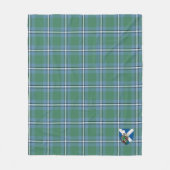 Scotts Irvine Tartan Pset Fleece Deken (Voorkant)