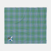 Scotts Irvine Tartan Pset Fleece Deken (Voorkant (Horizontaal))