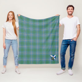 Scotts Irvine Tartan Schotlandse ruit Fleece Deken