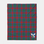Scotts Jardine Dress Tartan Pset Fleece Deken (Voorkant)