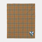Scotts Jardine Schotse Plaid Fleece Deken (Voorkant)