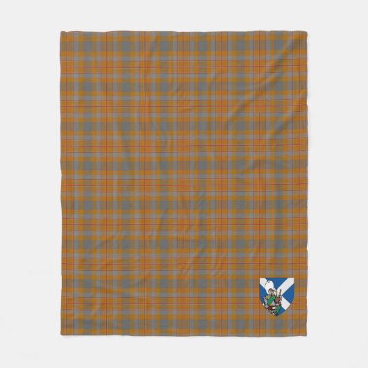 Scotts Jardine Tartan Pset Fleece Deken (Voorkant)