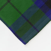 Scotts Keith Modern Tartan Pset Fleece Deken (Hoek)