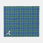 Scotts Keith Tartan Plaid Fleece Deken (Voorkant (Horizontaal))