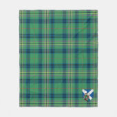 Scotts Kennedy Ancient Tartan Pset Fleece Deken (Voorkant)