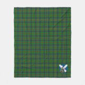 Scotts Kennedy Tartan Pset Fleece Deken (Voorkant)