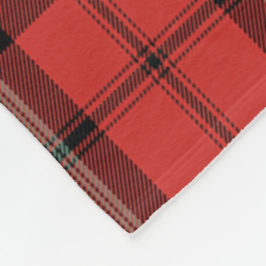 Scotts Kerr Ancient Tartan Pset Fleece Deken (Hoek)