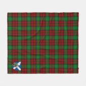 Scotts Kerr Schotse Ruitpatroon Fleece Deken (Voorkant (Horizontaal))