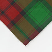 Scotts Kerr Tartan Pset Fleece Deken (Hoek)