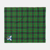 Scotts Kincaid Tartan Pset Fleece Deken (Voorkant (Horizontaal))
