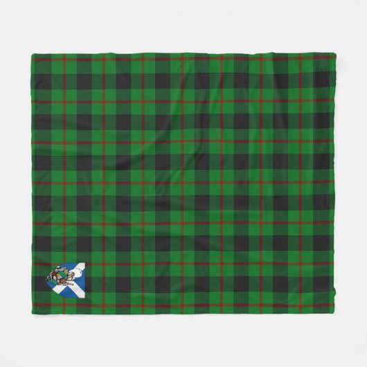 Scotts Kincaid Tartan Pset Fleece Deken (Voorkant (Horizontaal))