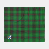 Scotts Kinnear Tartan Pset Fleece Deken (Voorkant (Horizontaal))