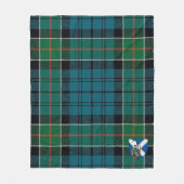 Scotts Kirkpatrick Tartan Plaid Fleece Deken (Voorkant)