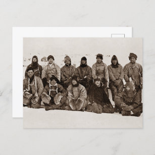 Scott's laatste expeditie Antarctica 1912 Briefkaart