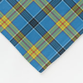 Scotts Laing Hunting Tartan Pset Fleece Deken (Hoek)