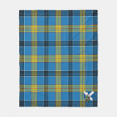 Scotts Laing Tartan Pset Fleece Deken (Voorkant)