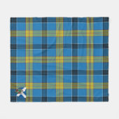 Scotts Laing Tartan Pset Fleece Deken (Voorkant (Horizontaal))