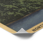 Scotts Lake, Oregon - Uitzicht van drie zussen Poster (Hoek)