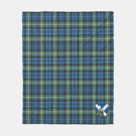 Scotts Lamont Ancient Tartan Pset Fleece Deken (Voorkant)