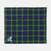 Scotts Lamont Modern Schotse Ruit Plaid Fleece Deken (Voorkant (Horizontaal))