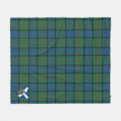 Scotts Lauder Schotse Ruitdessin Fleece Deken (Voorkant (Horizontaal))
