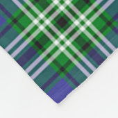 Scotts Learning March Tartan Pset Fleece Deken (Hoek)